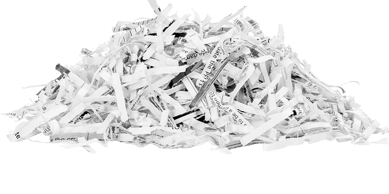 Shredder Cross Cut Example