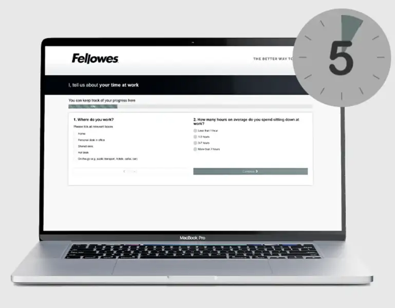  Fellowes Healthy Workstation Assessment