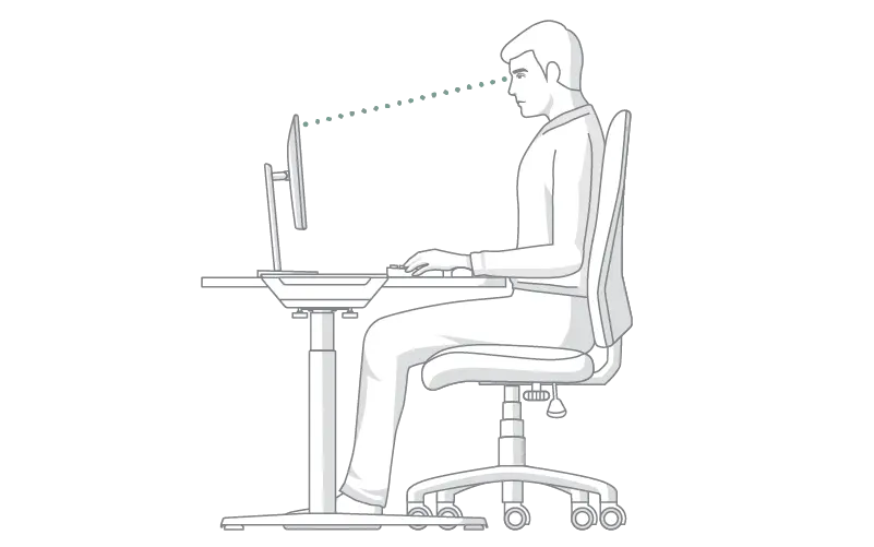 Low Screen Position