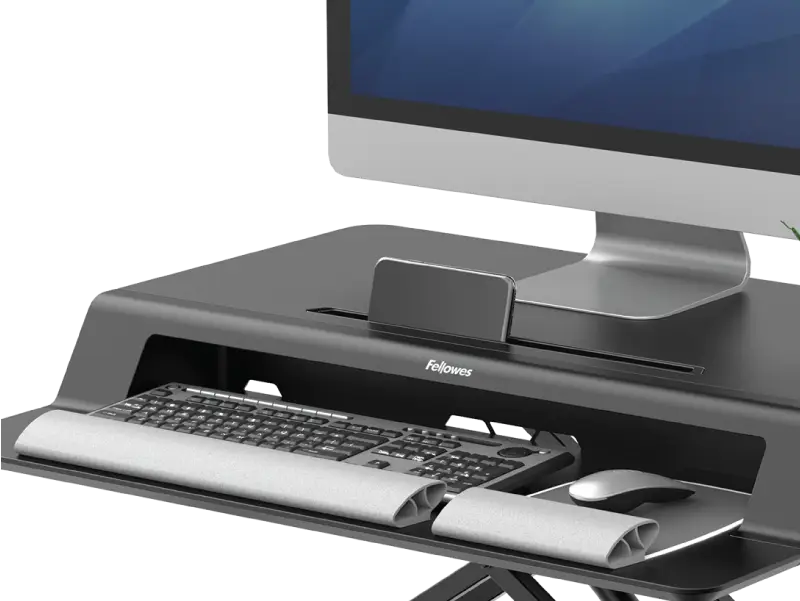enough room for your monitor, keyboard and mouse 