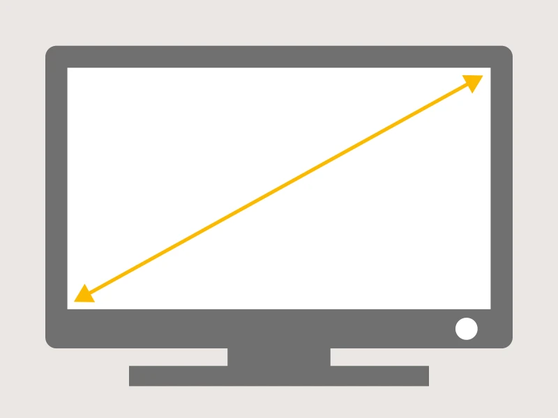 Check your screen size and weight