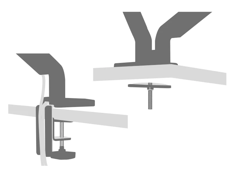 Confirm mounting method for your setup