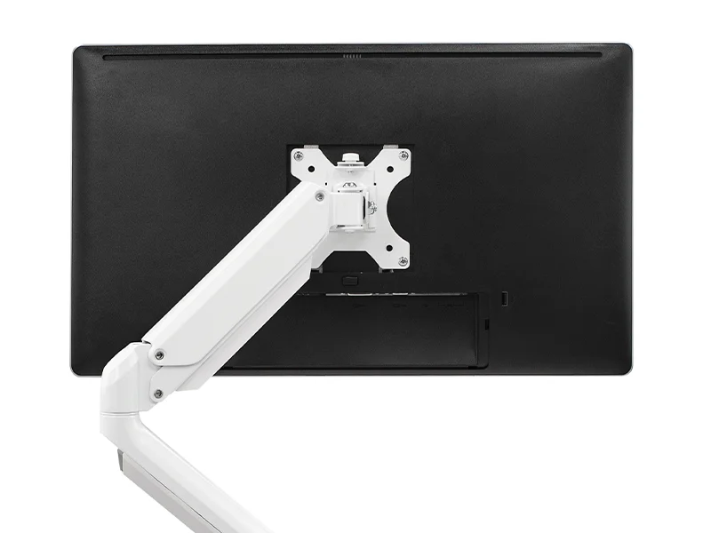 Secure the monitor using the VESA mount