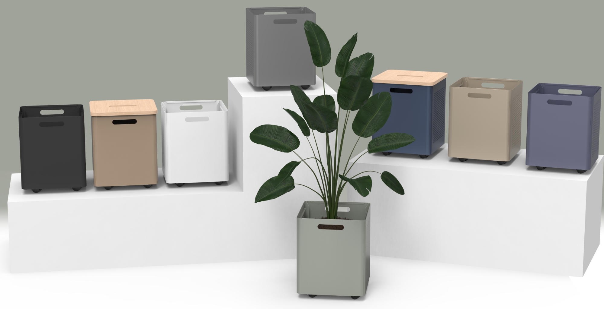 Image of the Kuva Desk planter