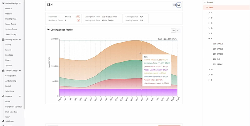 Image of the HVAKR Design software