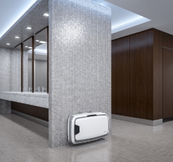 Image of the Array Wall & Stand in an office space