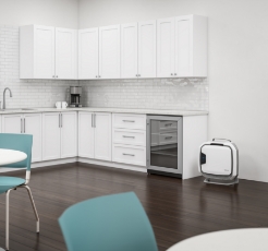 Image of the Array Wall & Stand in an office space