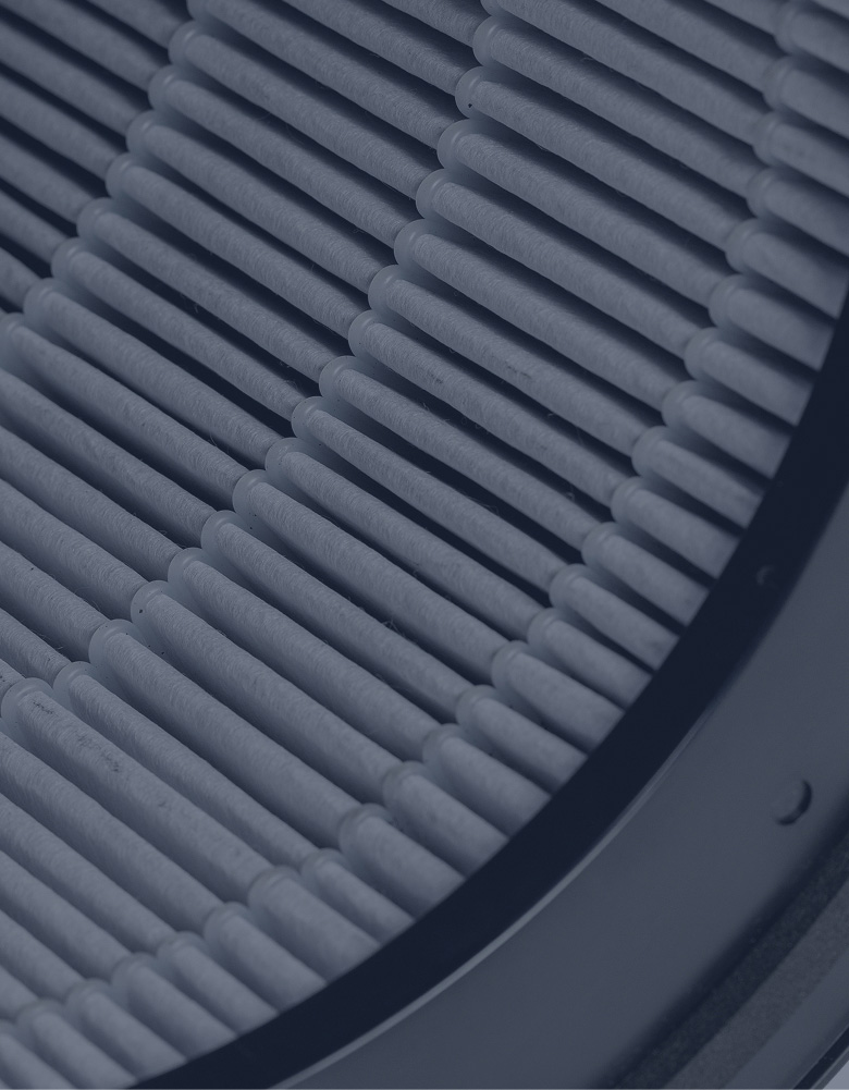 photo of a close-up of the Array IAQP filters