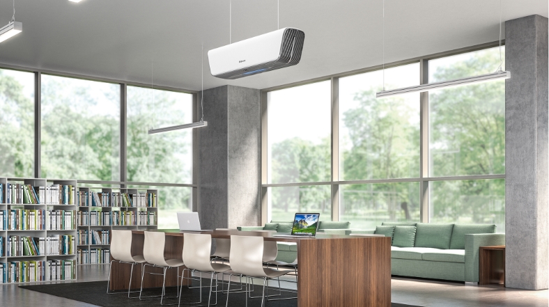 photo of a laptop next to a Array ViewPoint Signal device