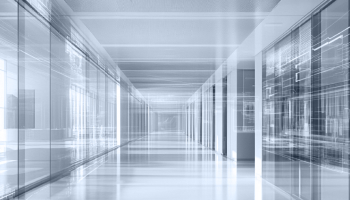 Image of a long empty hallway