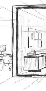 one fifth of an overall panel drawing