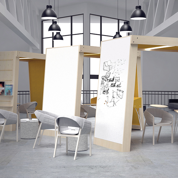 Image of a Markerboard in an office setting