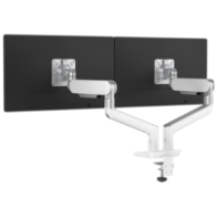 Image of a Rising Dual arm monitor mount