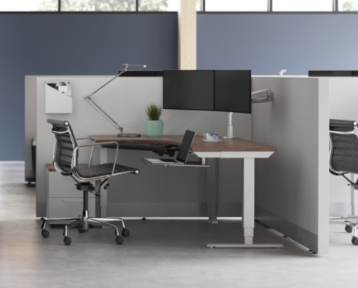 Image of multiple All-Flex tables in an office