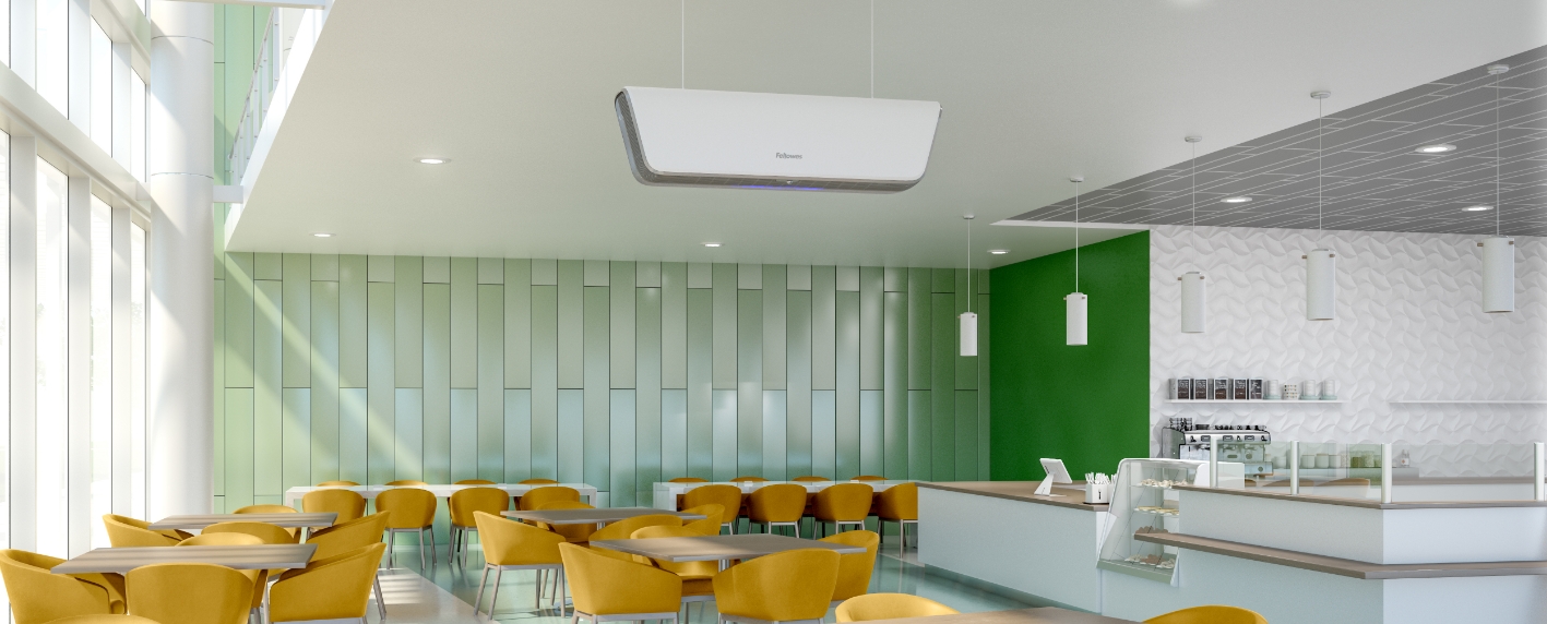 image of Array Ceiling Product Hanging from the ceiling