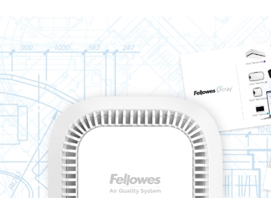 a collage of array products and blueprints