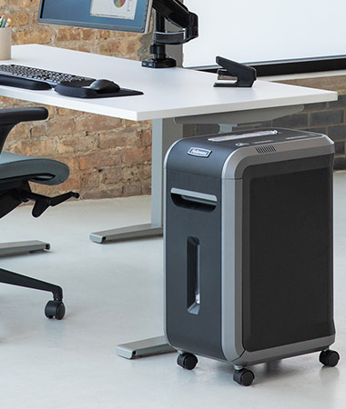 Image of multiple Fellowes Business Products including Monitor Arms, Foot Rest, and Seating