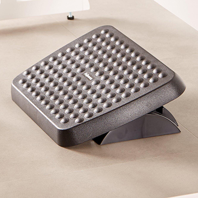 Image of a foot rest under a desk