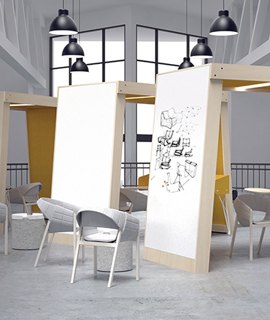Image of Markerboards in an Art Class